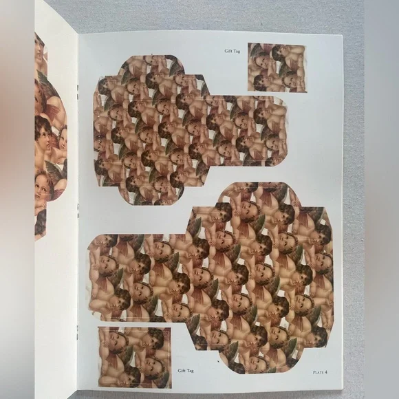 Angels Punch-Out Gift Boxes Nine Boxes with Matching Gift Tags Vintage 1994 Book - Picture 5 of 8